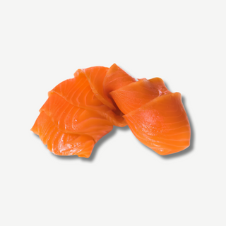 Frozen Aoraki Cold-Smoked King Salmon, sliced, pack of 100g
