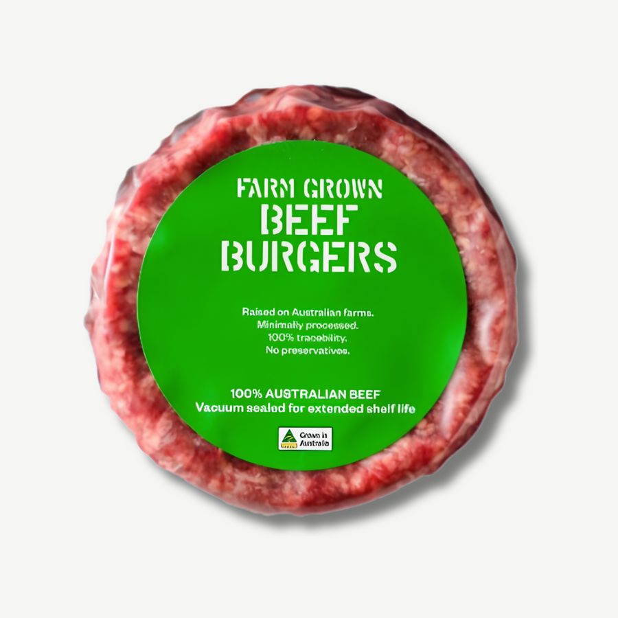 Frozen Grass-Fed Beef Burger delivered in Hong Kong