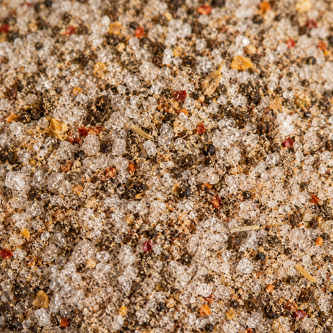 Close-up texture of Khmer spicy mix