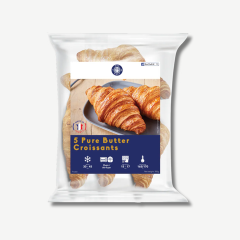 Frozen Pure Butter Croissants delivered in Hong Kong