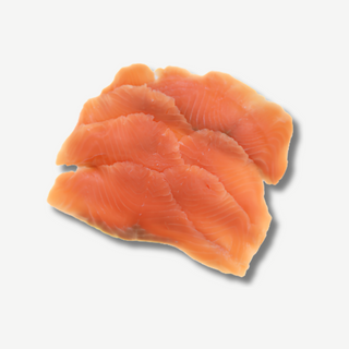 Frozen Smoked Trout Fillet, sliced, pack of 500g-700g