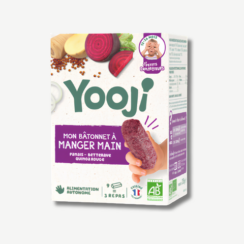 Organic baby stick with beetroot and quinoa, delivered in Hong Kong
