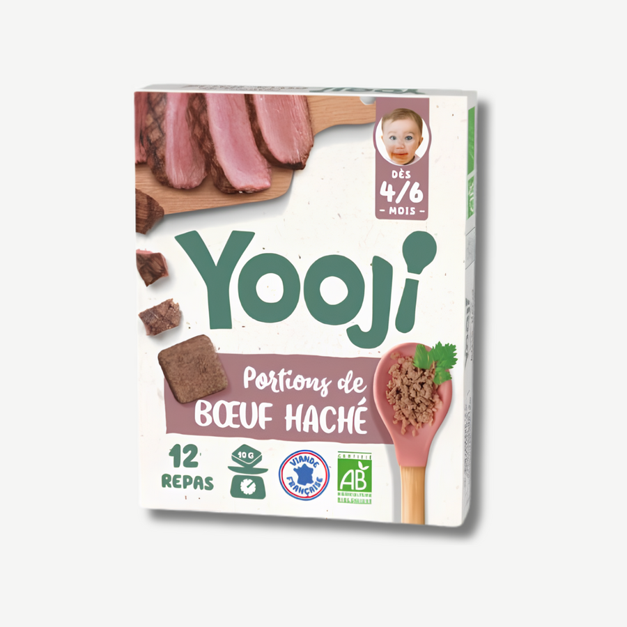 Organic beef portions for babies, delivered in Hong Kong