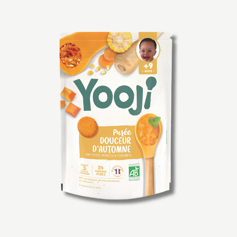 Organic sweet potato puree for babies, delivered frozen in Hong Kong