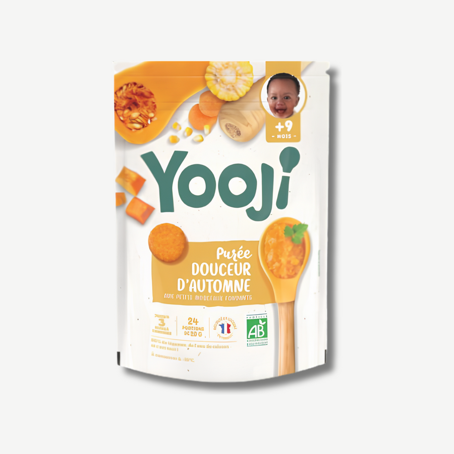 Organic sweet potato puree for babies, delivered frozen in Hong Kong