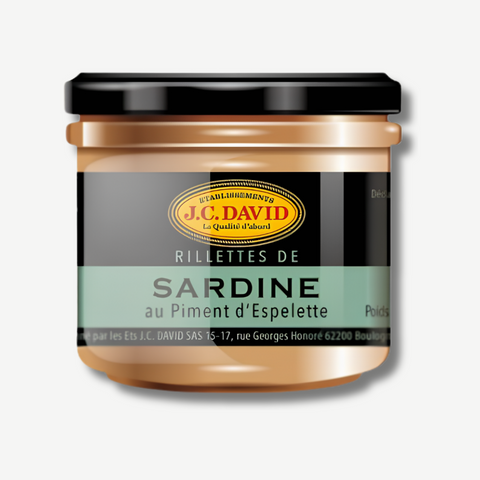Rillettes of Sardines delivered in Hong Kong